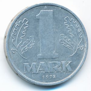 ГДР, 1 марка (1972 г.)