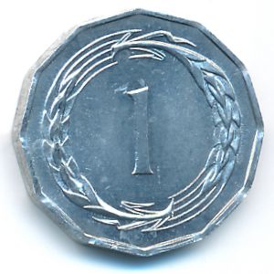 Кипр, 1 мил (1963 г.)