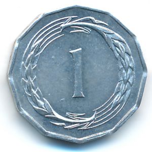 Кипр, 1 мил (1963 г.)