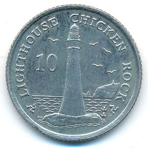 Остров Мэн, 10 пенсов (2006 г.)