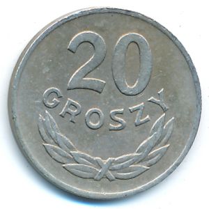 Польша, 20 грошей (1949 г.)