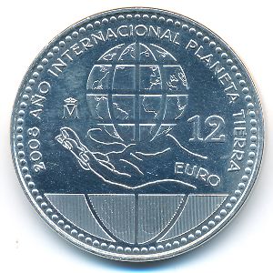 Испания, 12 евро (2008 г.)