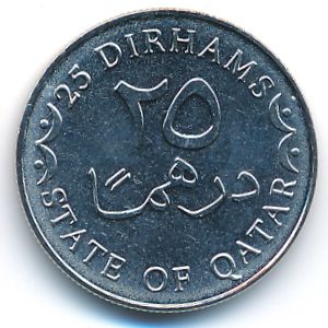 Катар, 25 дирхамов (2012 г.)
