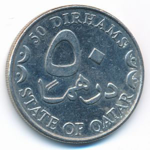 Qatar, 50 dirhams, 2003