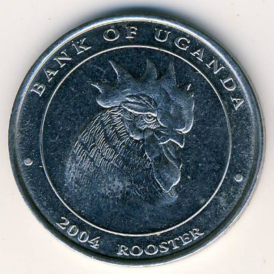 Uganda, 100 shillings, 2004 Uganda, 100 shillings, 2004