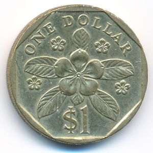 Сингапур, 1 доллар (1995 г.)