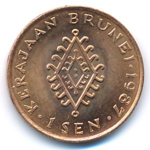 Бруней, 1 сен (1987 г.)