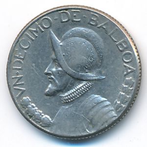 Panama, 1/10 balboa, 1970