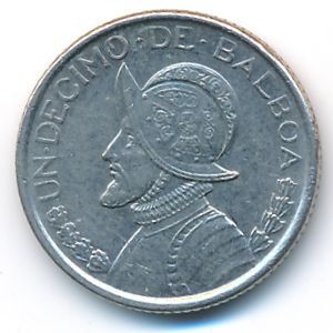 Панама, 1/10 бальбоа (2008 г.)