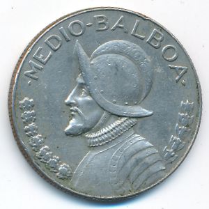 Панама, 1/2 бальбоа (1973 г.)