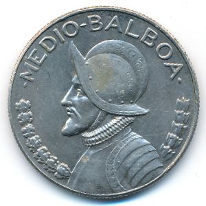 Панама, 1/2 бальбоа (1980 г.)