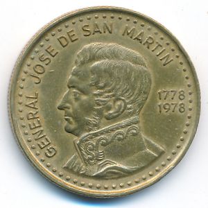 Argentina, 100 pesos, 1978