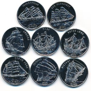 Остров Флорес., Набор монет