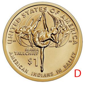 США, 1 доллар (2022 г.)