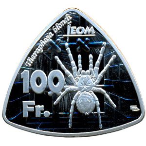 Остров Дьявола., 100 франков (2022 г.)