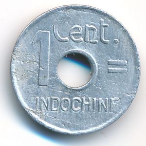 Французский Индокитай, 1 цент (1943 г.)