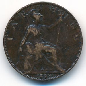 Great Britain, 1 farthing, 1898