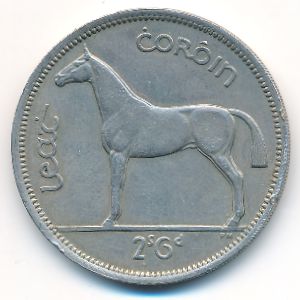 Ирландия, 1/2 кроны (1961 г.)