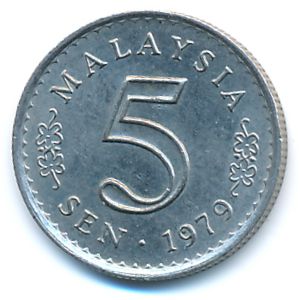 Малайзия, 5 сен (1979 г.)