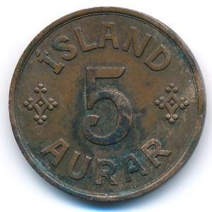 Iceland, 5 aurar, 1940