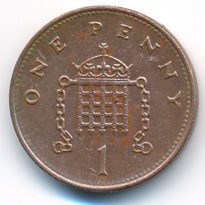 Great Britain, 1 penny, 1996