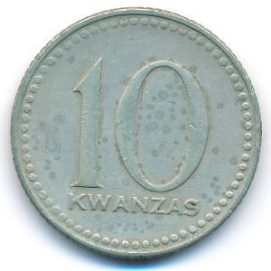 Ангола, 10 кванза (1977 г.)