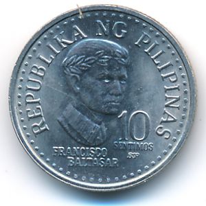 Филиппины, 10 сентимо (1982 г.)