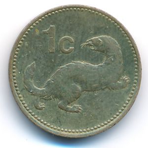 Malta, 1 cent, 1986