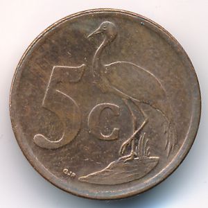 ЮАР, 5 центов (2010 г.)