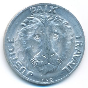 Конго, Демократическая республика, 10 франков (1965 г.)