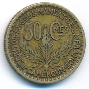 Камерун, 50 сентим (1926 г.)