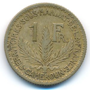 Камерун, 1 франк (1926 г.)