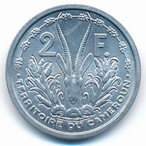Камерун, 2 франка (1948 г.)