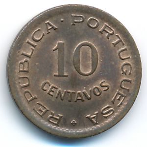 Ангола, 10 сентаво (1949 г.)