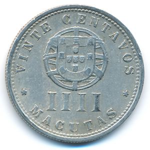 Angola, 20 centavos, 1927