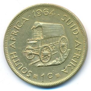 ЮАР, 1 цент (1964 г.)