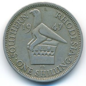 Южная Родезия, 1 шиллинг (1947 г.)