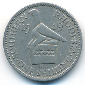 Южная Родезия, 1 шиллинг (1949 г.)