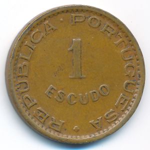Сан-Томе и Принсипи, 1 эскудо (1962 г.)