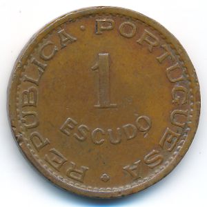 Сан-Томе и Принсипи, 1 эскудо (1971 г.)