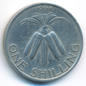 Малави, 1 шиллинг (1964 г.)