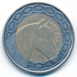 Algeria, 100 dinars, 1993