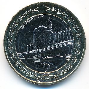 Isle of Man, 2 pounds, 2022