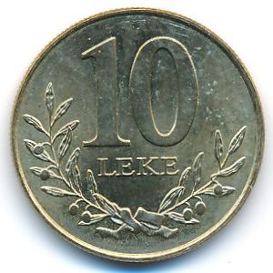 Албания, 10 лек (2000 г.)