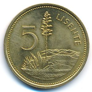 Лесото, 5 лисенте (1979 г.)