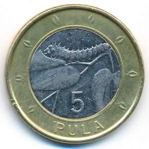 Ботсвана, 5 пул (2013 г.)