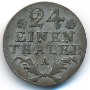Пруссия, 1/24 талера (1786 г.)