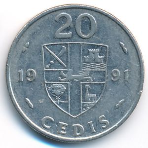 Гана, 20 седи (1991 г.)