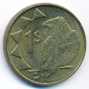 Namibia, 1 dollar, 2006