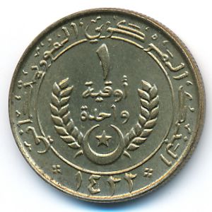 Мавритания, 1 угия (2003 г.)